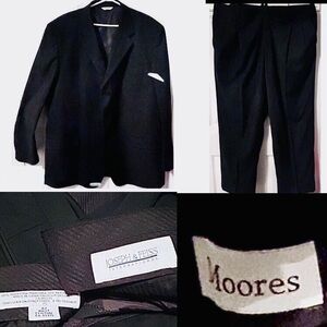 Moores-Joseph & Feiss Men's Black Suit